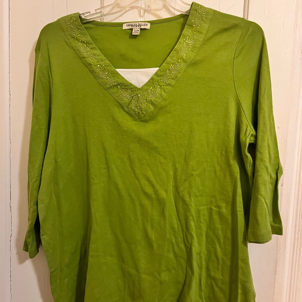 COPY - Carolyn Taylor 3/4th sleeve top